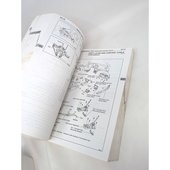 1997 Toyota Corolla AE101 AE102 Factory Shop Service Repair Maintenance Manual - Picture 6 of 6